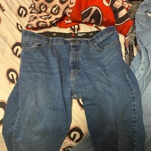 Wrangler Dark Blue Denim Pants